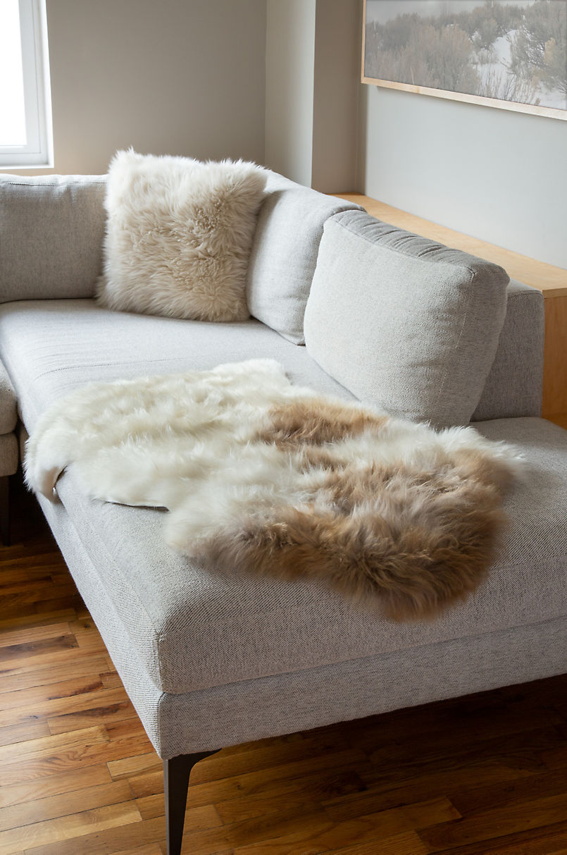 Genuine Tiger Real Sheepskin Rug Area Rugs Carpets Sofa Chair Seat Pads Wool Rug 