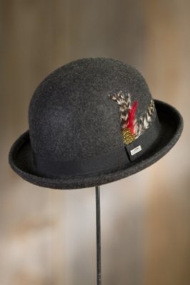 crushable bowler hat