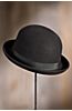 Crushable Wool Waterproof Derby Bowler Hat 
