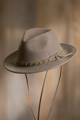 Country Crushable Australian Wool Waterproof Safari Hat Overland