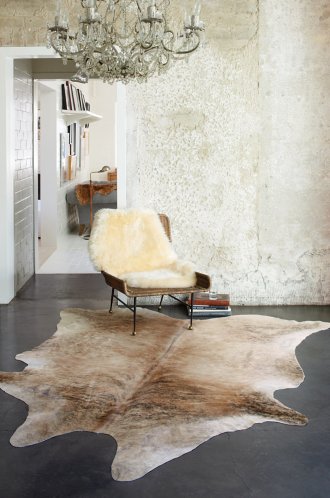 Cowhide Rugs Overland, Faux Cowhide Rug Made In Usa