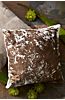 20" x 20" Argentine Hairless Cowhide Pillow
