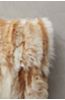 16" x 16" Single-Sided Fox Fur Pillow