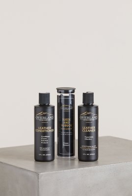 Cleaning and Conditioning Set for Leather and Suede Overland