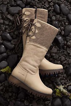 Women's Major Shearling-Lined Waterproof Suede Boots